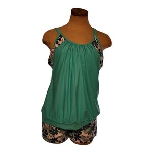 Boutique Tankini Swimsuit Womens XXL